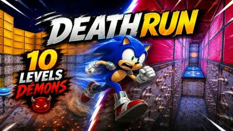 DEATHRUN 10 LEVELS DEMONS 👿 مستوى صعب