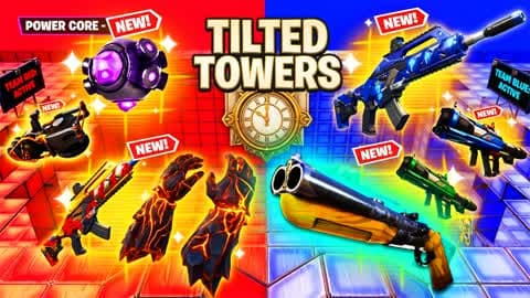 rvb🔴vs🔵TILTED TOWER