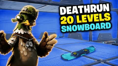 🏂 DEATHRUN 20 LEVELS SNOWBOARD ❄️