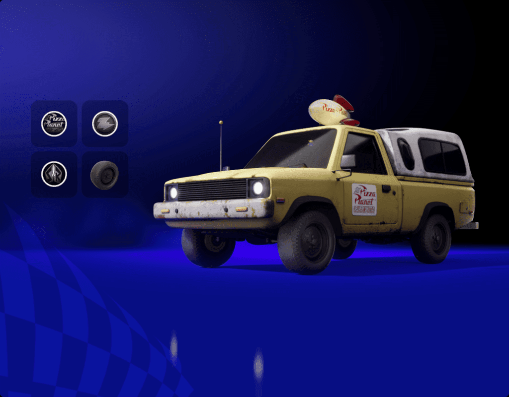 Pizza Planet Delivery Truck