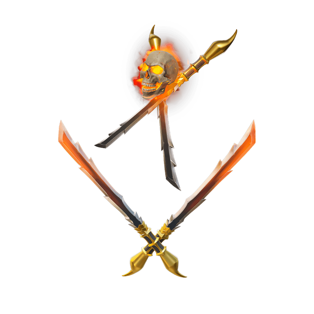 Scorpion's Flaming Skull