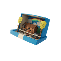 Hopper's Cabin Diorama